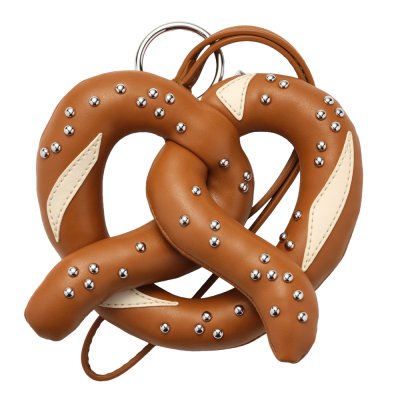 THE SOFT PRETZEL BAG CHARM